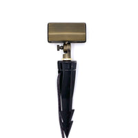 FLBP02 Tulay Antique Brass Squared Flood Light Low Voltage Landscape Lighting