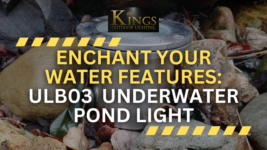 ULB03 Stainless Steel 12V Underwater Pond Light Magic