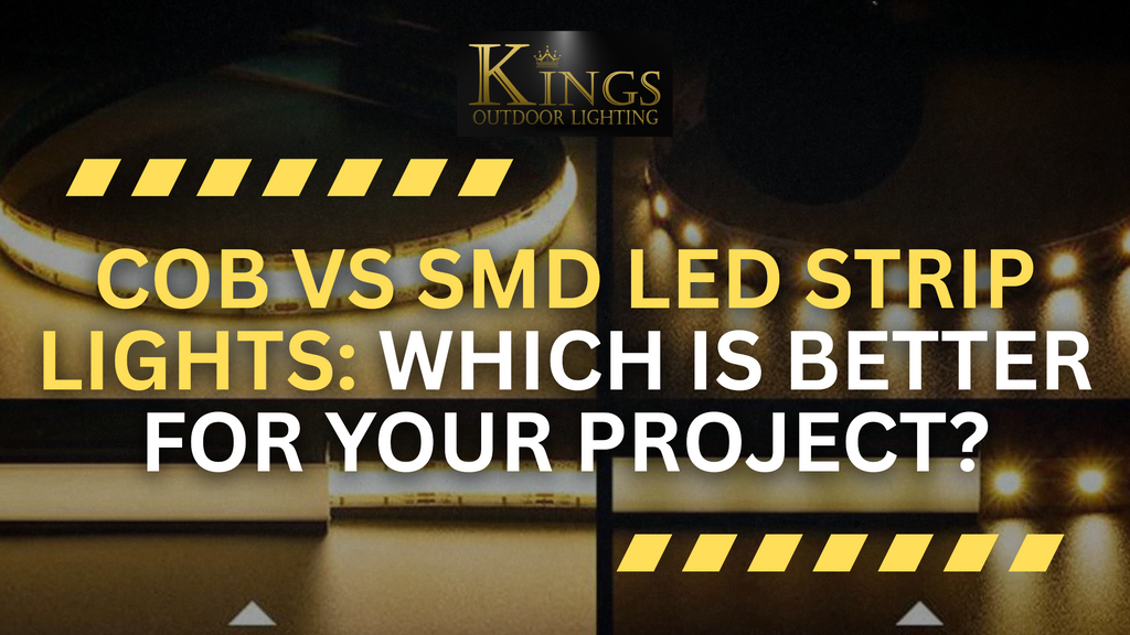 COB VS SMD LED Strip Lights: Which Is Better for Your Outdoor Lighting Project?