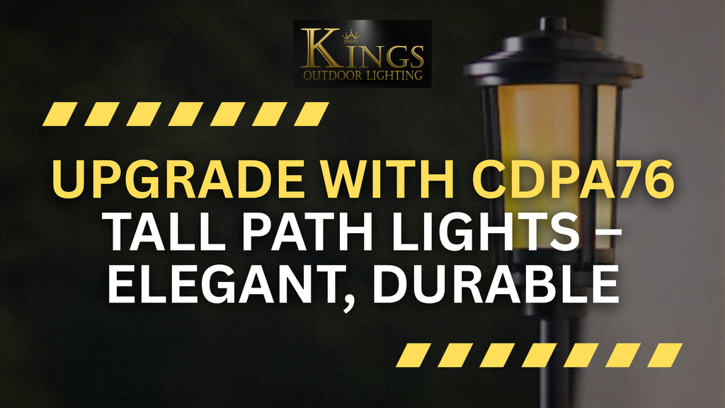 Elevate Your Outdoor Design with the CDPA76 Integrated Aluminum Path Light
