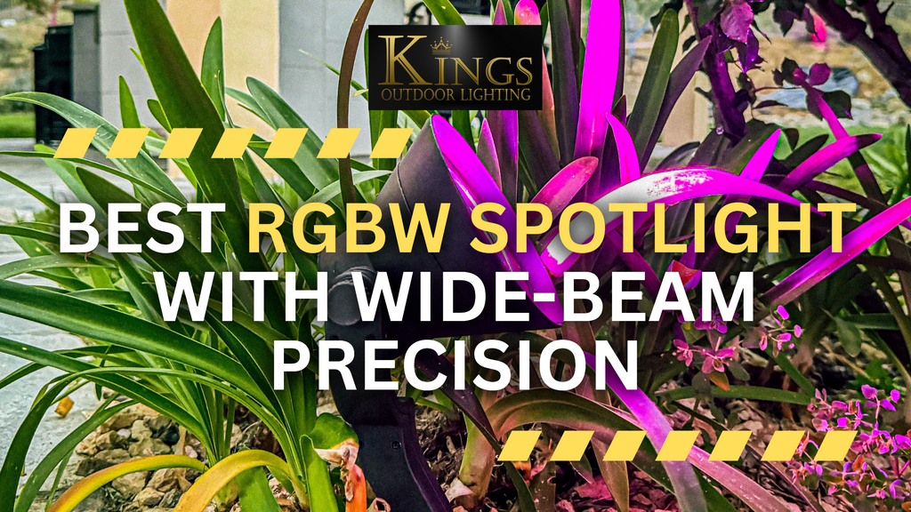 Command the Night: The CDRA95 10W Smart RGBW Spotlight with Wide Beam Precision