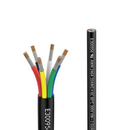 6 Core RGBW Wire UL2464 DC 5V/12V/24V/300V for Brick Light Fixture and RGBCCT Strip Lights - 50 ft / 10AWG