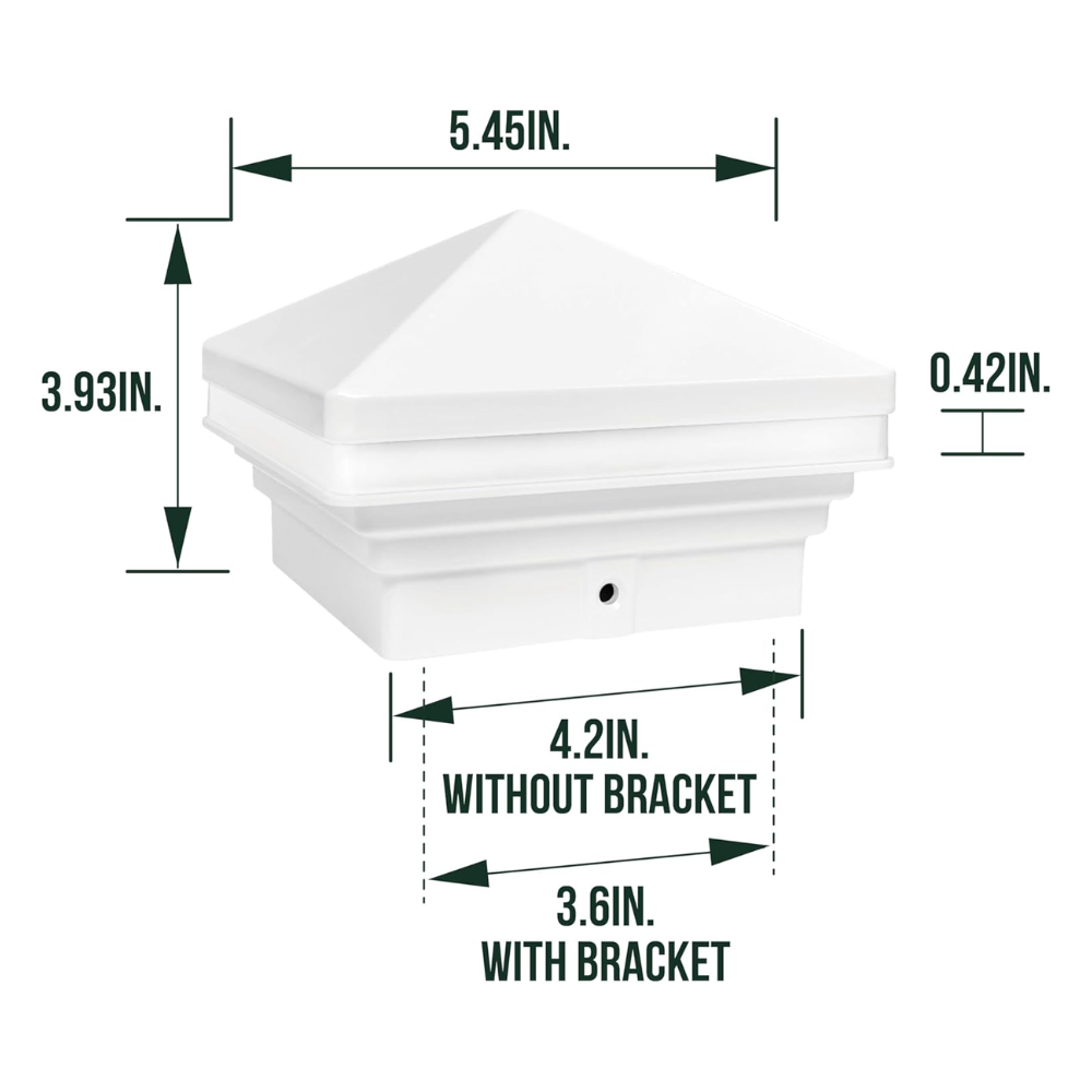 Led Wire Pyramid CPL04 Modern Pyramid-Top 12V AC/DC Low Voltage 3W 2700K/3000K 150 Lume