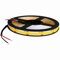 SLD12 DC12V 16ft IP20 320LED/M Dotless Single Color Linear 3.1W/ft for 8mm LED Strip Lights Low Voltage FCOB DC12V Tape Light
