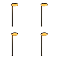 PLB27 4x/8x/12x Package Cast Brass Path and Area Light 4W 3000K Integrated LED 12V Low Voltage Pathway Outdoor Lighting Landscape Fixture