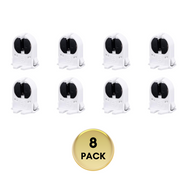 Plastic Sockets for T5 Bulbs and Lamps Package – 2A 12V-500V Max 80W Heat-Resistant Light Bulb Holder for G5 Based  LED and Fluorescent Tune Lights – Replacement Sockets - 8 Pack