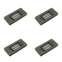 IDL01 4x/8x/12x Package Solid Brass Surface Mount Integrated LED Step Light Low Voltage Landscape Lighting