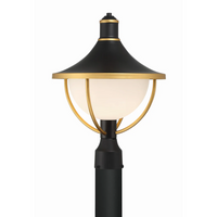 Atlas 1 Light Outdoor Post Light 13.5