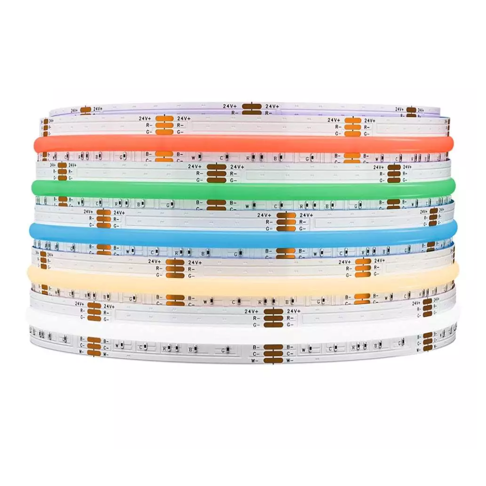 SLD19 Dotless Linear LED RGB+CCT 3000K-6000K COB 3.35W/ft Strip Lights