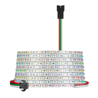 SL13 Strip Light Addressable RGB+IC WS2812B Ultra Narrow 4.54W/ft 2.7mm 16.4ft DC12V Low Voltage LED Indoor IP30 UL 0807 SMD Tape Light