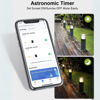 TSW2Z 200W/300W AC Digital Smart Wi-Fi 2.4Ghz 12V/15V Multi-Tap with 2 Zones, Low Voltage Outdoor Stainless Steel Transformer with Photocell & Timer, Works with Alexa and Google Assistant