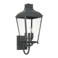 Dumont 3 Light Outdoor Sconce 9.25