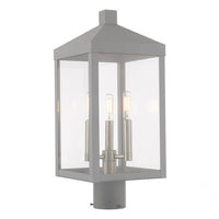 20592-80 Nyack Outdoor Classics 1 E12 Candelabra Base Light Bulb Socket Medium Outdoor Post Top Lantern 8.25