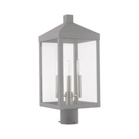 20592-80 Nyack Outdoor Classics 1 E12 Candelabra Base Light Bulb Socket Medium Outdoor Post Top Lantern 8.25