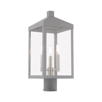 20592-80 Nyack Outdoor Classics 1 E12 Candelabra Base Light Bulb Socket Medium Outdoor Post Top Lantern 8.25