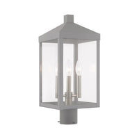 20592-80 Nyack Outdoor Classics 1 E12 Candelabra Base Light Bulb Socket Medium Outdoor Post Top Lantern 8.25