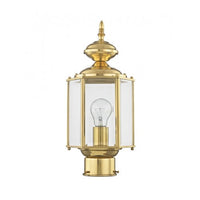 2117-02 Outdoor Classics Medium Base Light Bulb Socket Outdoor Post Top Lantern 14.5
