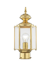 2117-02 Outdoor Classics Medium Base Light Bulb Socket Outdoor Post Top Lantern 14.5