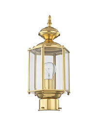 2117-02 Outdoor Classics Medium Base Light Bulb Socket Outdoor Post Top Lantern 14.5