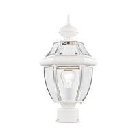 2153-03 Monterey Medium Base Light Bulb Socket Small Outdoor Post Top Lantern 16.5