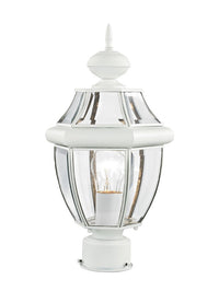 2153-03 Monterey Medium Base Light Bulb Socket Small Outdoor Post Top Lantern 16.5