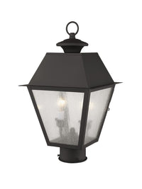 2166-07 Mansfield Candelabra Base Light Bulb Socket Medium Outdoor Post Top Lantern 9