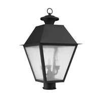 2169-04 Mansfield Candelabra Base Light Bulb Socket Large Outdoor Post Top Lantern 12