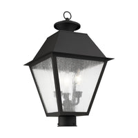 2169-04 Mansfield Candelabra Base Light Bulb Socket Large Outdoor Post Top Lantern 12