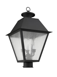 2169-04 Mansfield Candelabra Base Light Bulb Socket Large Outdoor Post Top Lantern 12