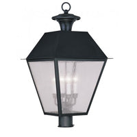 2173-04 Mansfield Candelabra Base Light Bulb Socket Extra Large Outdoor Post Top Lantern 15