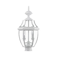 2254-03 Monterey Candelabra Base Light Bulb Socket Medium Outdoor Post Top Lantern 21.5
