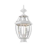 2254-03 Monterey Candelabra Base Light Bulb Socket Medium Outdoor Post Top Lantern 21.5