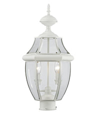 2254-03 Monterey Candelabra Base Light Bulb Socket Medium Outdoor Post Top Lantern 21.5