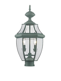 2254-06 Monterey Candelabra Base Light Bulb Socket Medium Outdoor Post Top Lantern 21.5