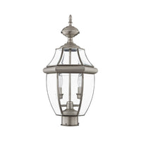 2254-91 Monterey Candelabra Base Light Bulb Socket Medium Outdoor Post Top Lantern 21.5