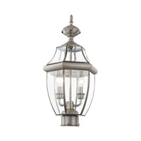 2254-91 Monterey Candelabra Base Light Bulb Socket Medium Outdoor Post Top Lantern 21.5