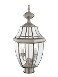 2254-91 Monterey Candelabra Base Light Bulb Socket Medium Outdoor Post Top Lantern 21.5