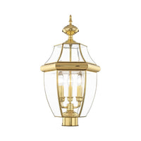 2354-02 Monterey Candelabra Base Light Bulb Socket Large Outdoor Post Top Lantern 23.5
