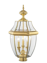 2354-02 Monterey Candelabra Base Light Bulb Socket Large Outdoor Post Top Lantern 23.5