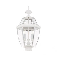 2354-03 Monterey Candelabra Base Light Bulb Socket Large Outdoor Post Top Lantern 23.5