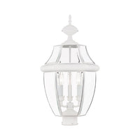 2354-03 Monterey Candelabra Base Light Bulb Socket Large Outdoor Post Top Lantern 23.5