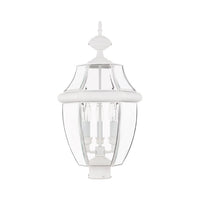 2354-03 Monterey Candelabra Base Light Bulb Socket Large Outdoor Post Top Lantern 23.5