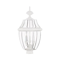 2354-03 Monterey Candelabra Base Light Bulb Socket Large Outdoor Post Top Lantern 23.5