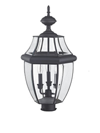 2354-04 Monterey Candelabra Base Light Bulb Socket Large Outdoor Post Top Lantern 23.5