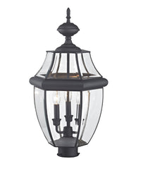 2354-04 Monterey Candelabra Base Light Bulb Socket Large Outdoor Post Top Lantern 23.5