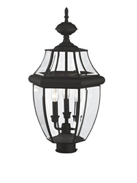 2354-04 Monterey Candelabra Base Light Bulb Socket Large Outdoor Post Top Lantern 23.5