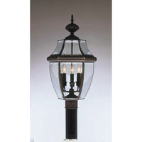 2354-07 Monterey Candelabra Base Light Bulb Socket Large Outdoor Post Top Lantern 23.5