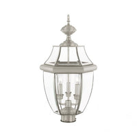2354-91 Monterey Candelabra Base Light Bulb Socket Large Outdoor Post Top Lantern 23.5