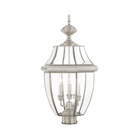 2354-91 Monterey Candelabra Base Light Bulb Socket Large Outdoor Post Top Lantern 23.5