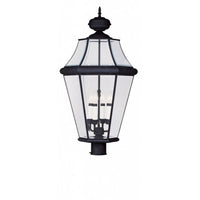 2368-04 Georgetown Candelabra Base Light 4 Bulb Sockets Extra Large Outdoor Post Top Lantern 29